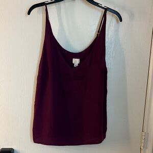 a new day Burgundy Camisole Top